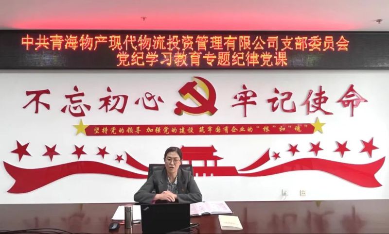 嚴(yán)明紀(jì)律作風(fēng) 永葆政治本色&mdash;&mdash;集團(tuán)黨委書記、董事長劉玲同志講授專題紀(jì)律黨課