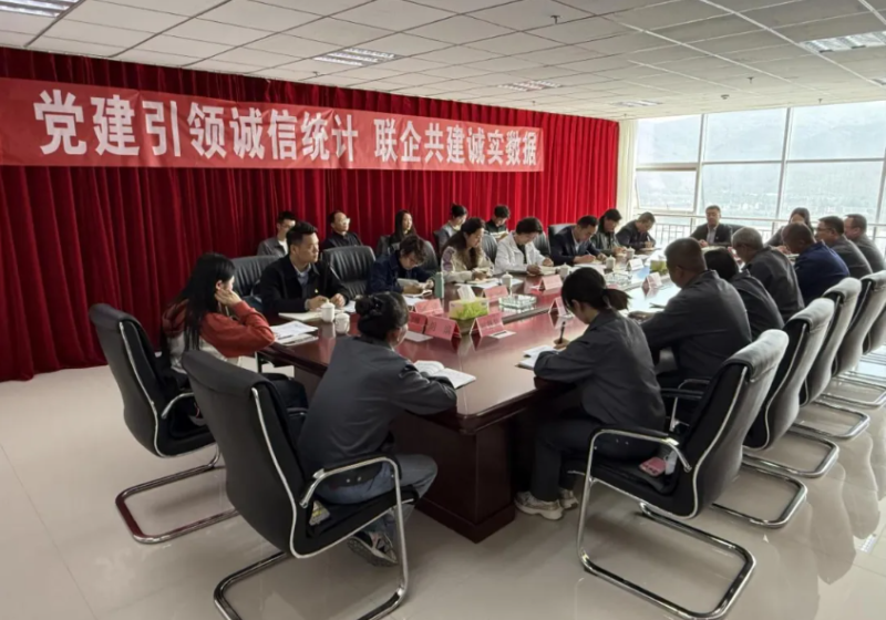 &zwnj;&ldquo;黨建引領(lǐng)誠信統(tǒng)計 聯(lián)企共建誠實(shí)數(shù)據(jù)&rdquo;&mdash;&mdash;公司黨委與國家統(tǒng)計局大通調(diào)查隊(duì)開展主題黨日活動