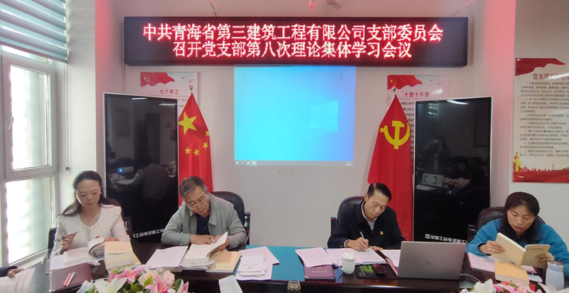 三建公司黨支部召開第八次理論集體學習會 ----集團黨委委員、紀委書記講主題教育專題黨課