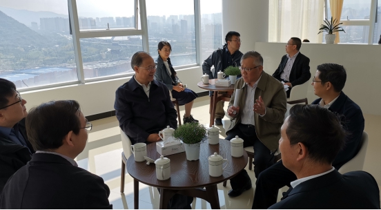 中華全國總工會宣傳教育部部長劉迎祥一行蒞臨省物產(chǎn)集團調研職工思想狀況情況