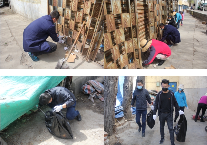 中共青海省第三建筑工程有限公司支部委員會開展&ldquo;黨旗領(lǐng)航，愛衛(wèi)同行&rdquo;主題黨日活動